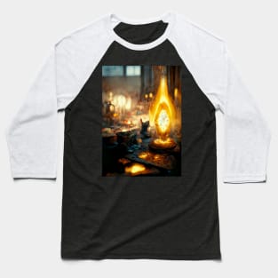 candle light V Baseball T-Shirt